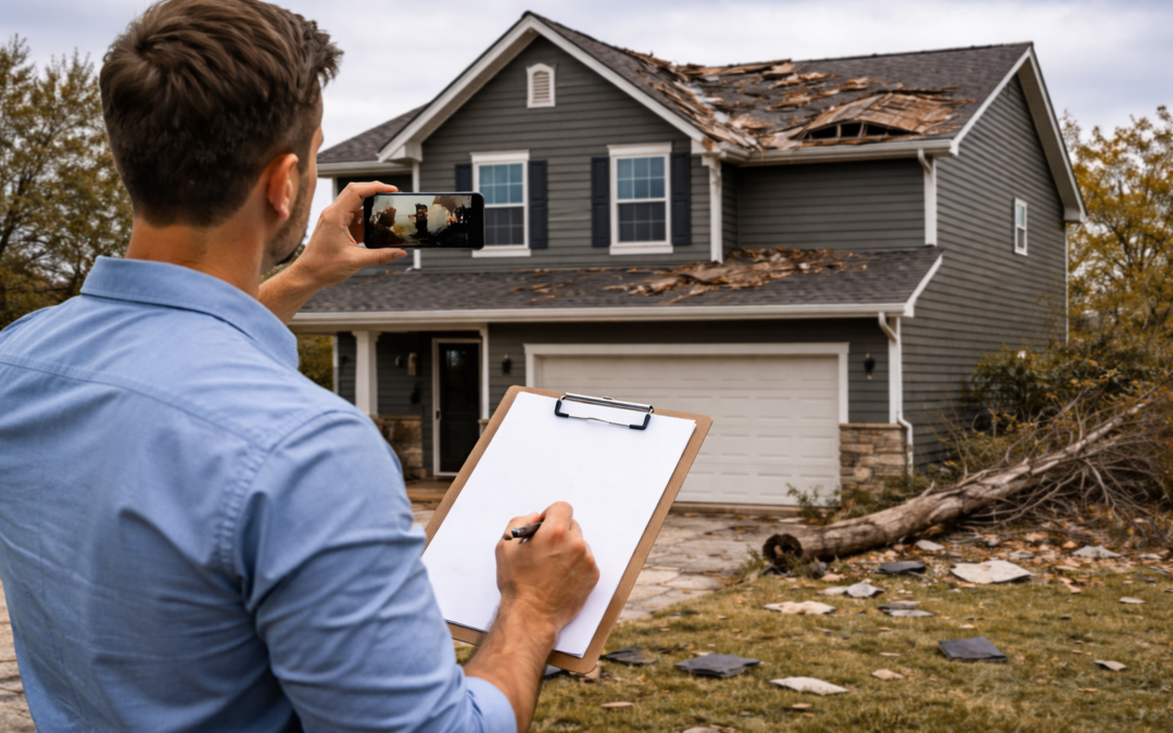 How to Document Property Damage for an Insurance Claim?